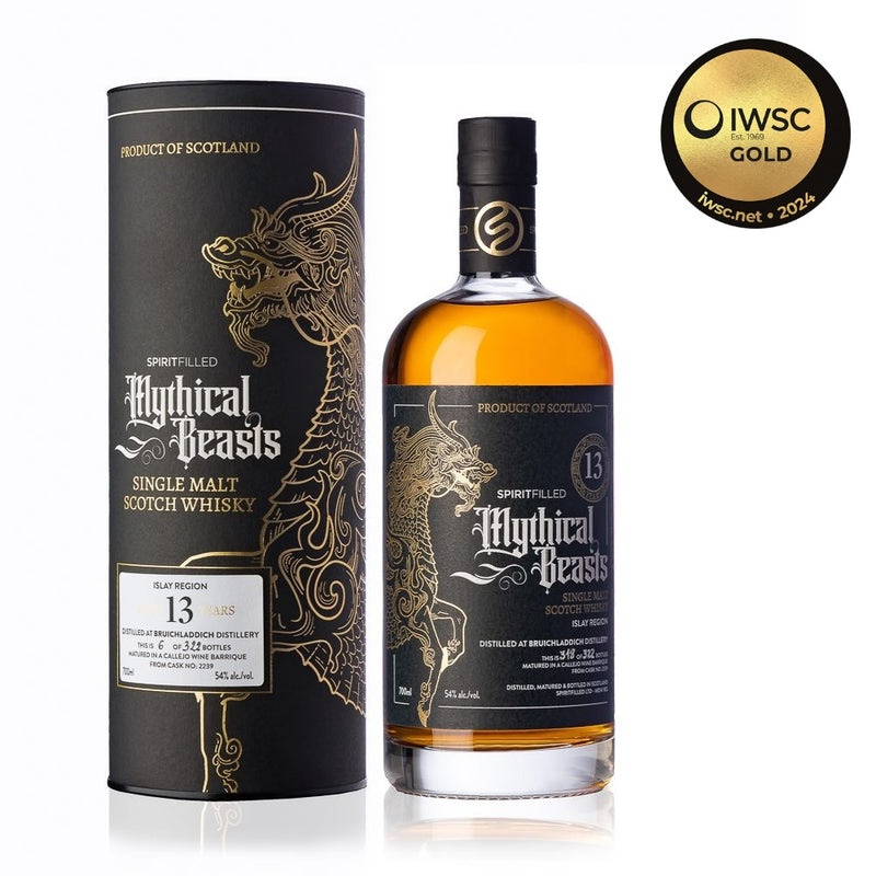 Mythical Beasts Bruichladdich 13 Year Old Whisky